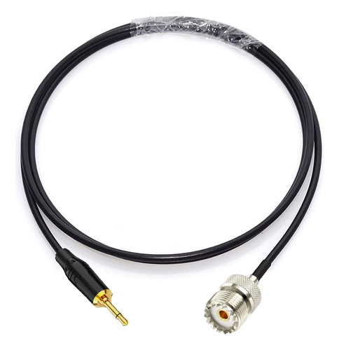 Na Uhf Hembra So239 A 3.5 Mm Mono 1/8  Ts Stereo Encleje Ant