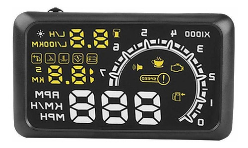 Pantalla Universal Para Coche 5,5  Interfaz Hud Obdii