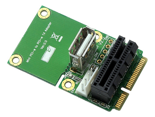 Adaptador De Conversión De Tarjeta Adaptadora Mini Pci-e A