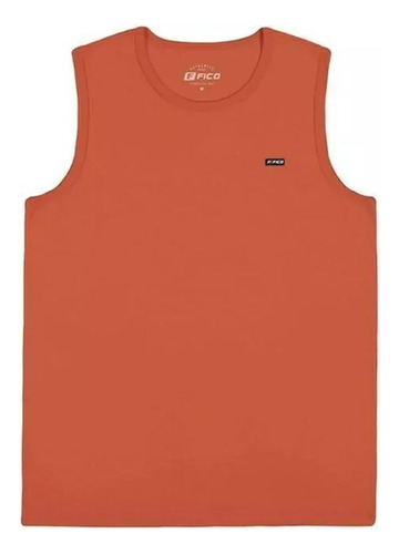 Musculosa Remera Sin Manga Fico Playera Lisa Mvdsport