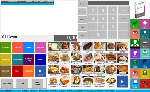 Sistema Control Restaurantes, Delivery +instalación Y Config