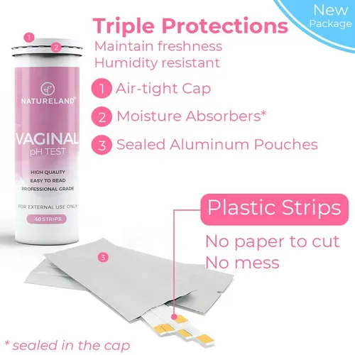 Medidores De Ph Vaginal Tiras Reactivas De Ph Para Salud Vag