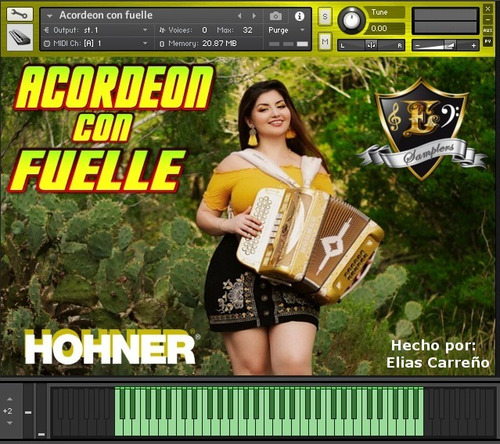 Acordeón Con Fuelle Kontakt