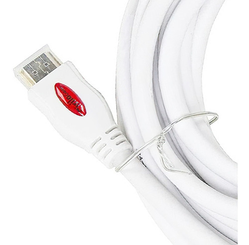 Cabos Hdmi 2.0 4K Ultra Hd 3D, blanco - Kit de 3 metros 10