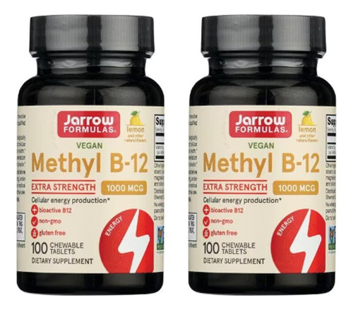 B12 Metilcobalamina 1000mcg 100 Pastillas 2 Unidades 