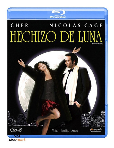 Hechizo De Luna Moonstruck Nicolas Cage Pelicula Blu-ray