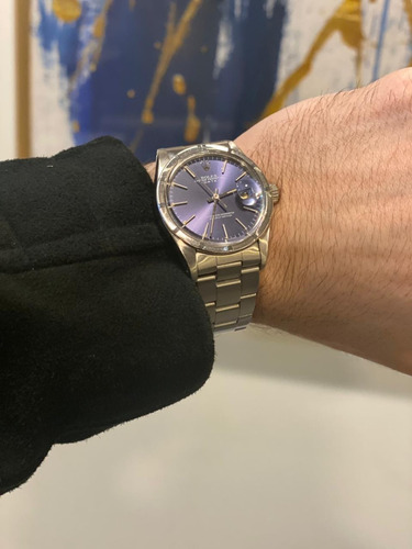 Imagen 4 de 6 de Reloj Rolex Oyster Perpetual Date Acero Coleccion Ref15010