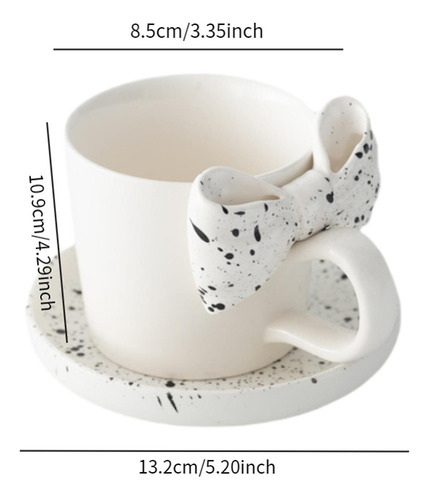 Taza De Café Taza De Cerámica Con Bandeja Taza Divertida