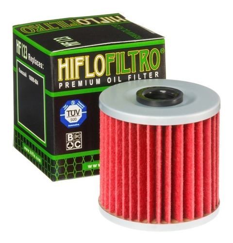 Filtro De Aceite Hiflo Hf123 Kawasaki Klr650 Klx650 Klr250