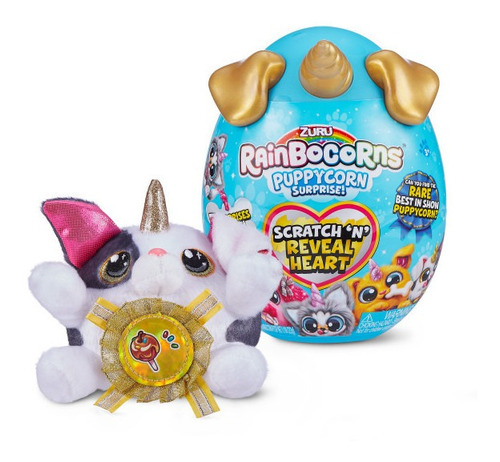 Peluche Rainbocorn Sparkle Heart Sorpresa Unicornio