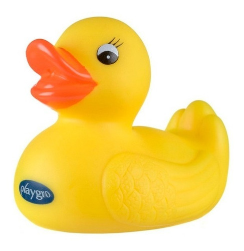 Imagen 1 de 5 de Juguete Patito De Goma Para Baño Playgro By Maternelle