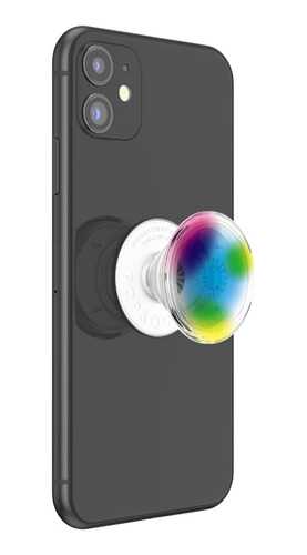 Popsocket Translucido Celular Soporte Expandible Arcoiris
