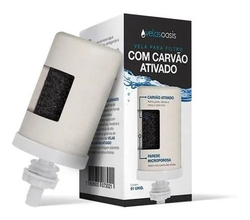 Vela De Filtro Bebedouro Alcalinizante Carvaoativado Activo