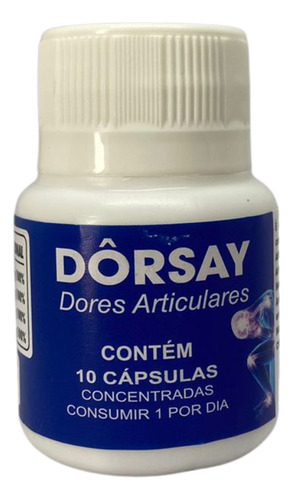 1 Frasco Dôrsay Articulares 10 Capsulas Original