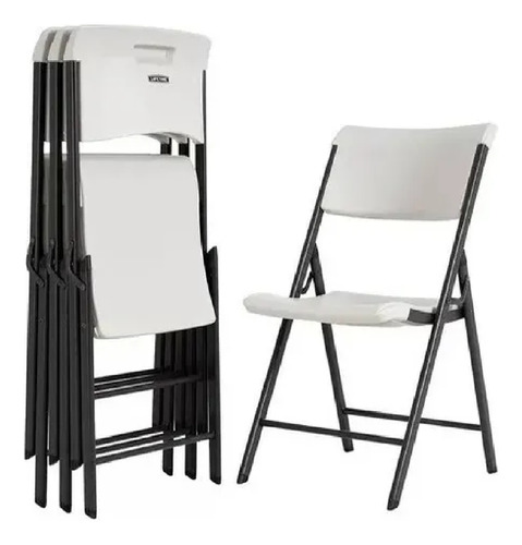 Sillas 2pzs Plegables Lifetime Uso Rudo Para Patio Evento