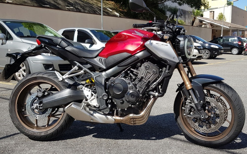 Imagem 4 de 11 de Cb 650r - Vermelha - 2020 - 6.300km