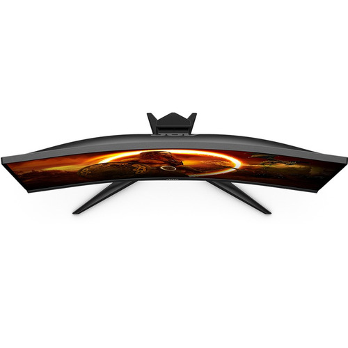 Monitor Gamer Legend 27'' C27g2ze Led Full Hd Aoc Bivolt Cor Preto-vermelho 110V/220V