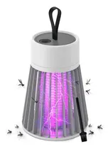Comprar Lampara Led Mata Mosquitos Y Moscas Insectos Con Cable Usb Color Gris