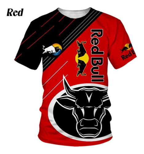Camiseta Redbull Racing De Nueva Moda 2023