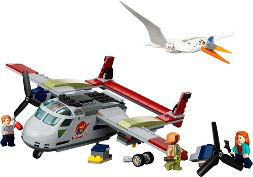 Imagen 4 de 7 de Lego Jurassic World- Emboscada Aérea Del Quetzalcoatlu 76947