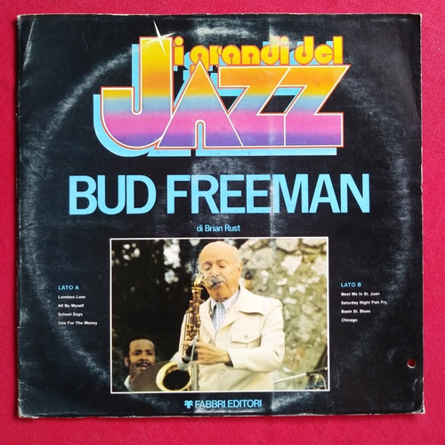 Jazz Bud Freeman Di Brian Rust Promo Lp Ed Italiana Coleccio