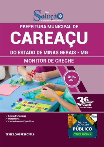 Apostila Prefeitura Careaçu Mg - Monitor De Creche