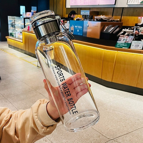 Botella De Agua De Vidrio De 1 Litro Tazas De