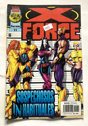 Comic Marvel: X-force (no X-men) #11. Ed. Forum