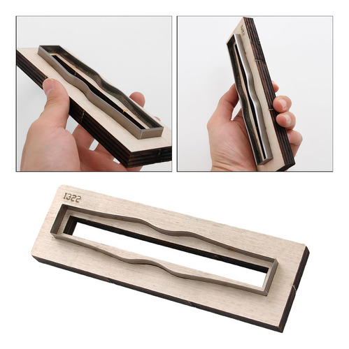 De Metal De Cuero Troquelado Hoja De Acero Plantilla Diy