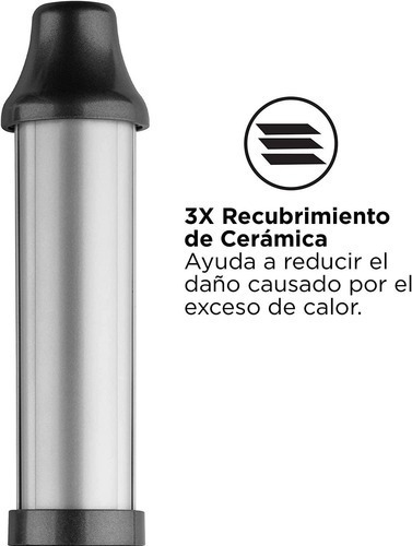 Tenaza Rizadora Revlon Rvir1183 Ceramica 1 A 1.5 Pulgadas