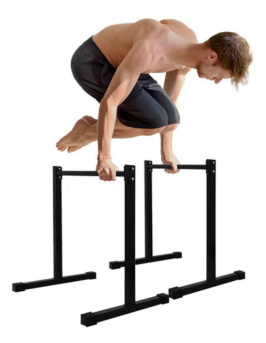 Kit Barras Paralelas Dip Triceps Fondos Crossfit Gde/med/ch