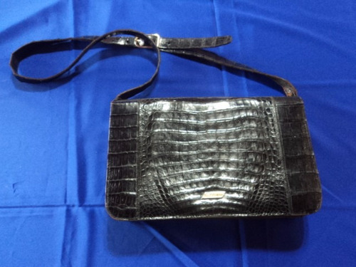 Vintage Cartera Cuero Negro Coco Dáddario 40 Consultar St 