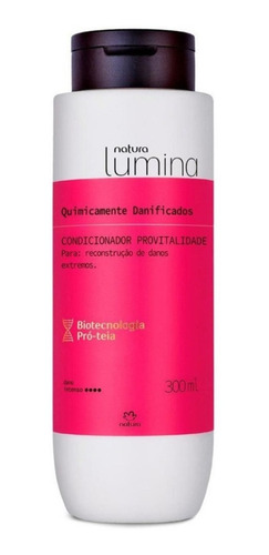 Acondicionad Reestructurante 300ml Lumina Natura- Posquimico