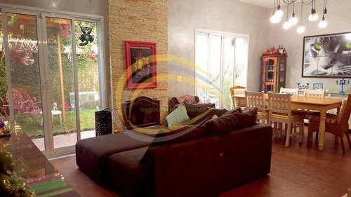 Imagem 4 de 21 de Casa Com 4 Dormitórios 2 Suítes À Venda, 159 M² Por R$ 695.000 - San Remo - Cotia/sp - Ca1821