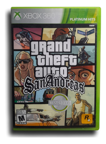 Grand Theft Auto San Andreas Xbox 360 Completo - Wird Us