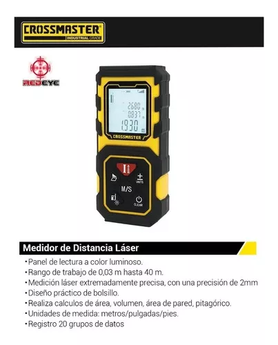 Medidor Distancia Laser 60 Metros Ingco INGCO HLDD0608
