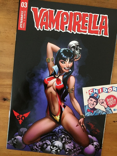 Comic - Vampirella #3 Scott Campbell Variant