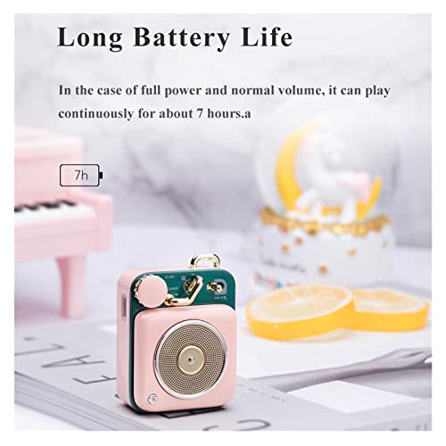 Button Mini Bluetooth Speaker Cute Creative Birthday Art