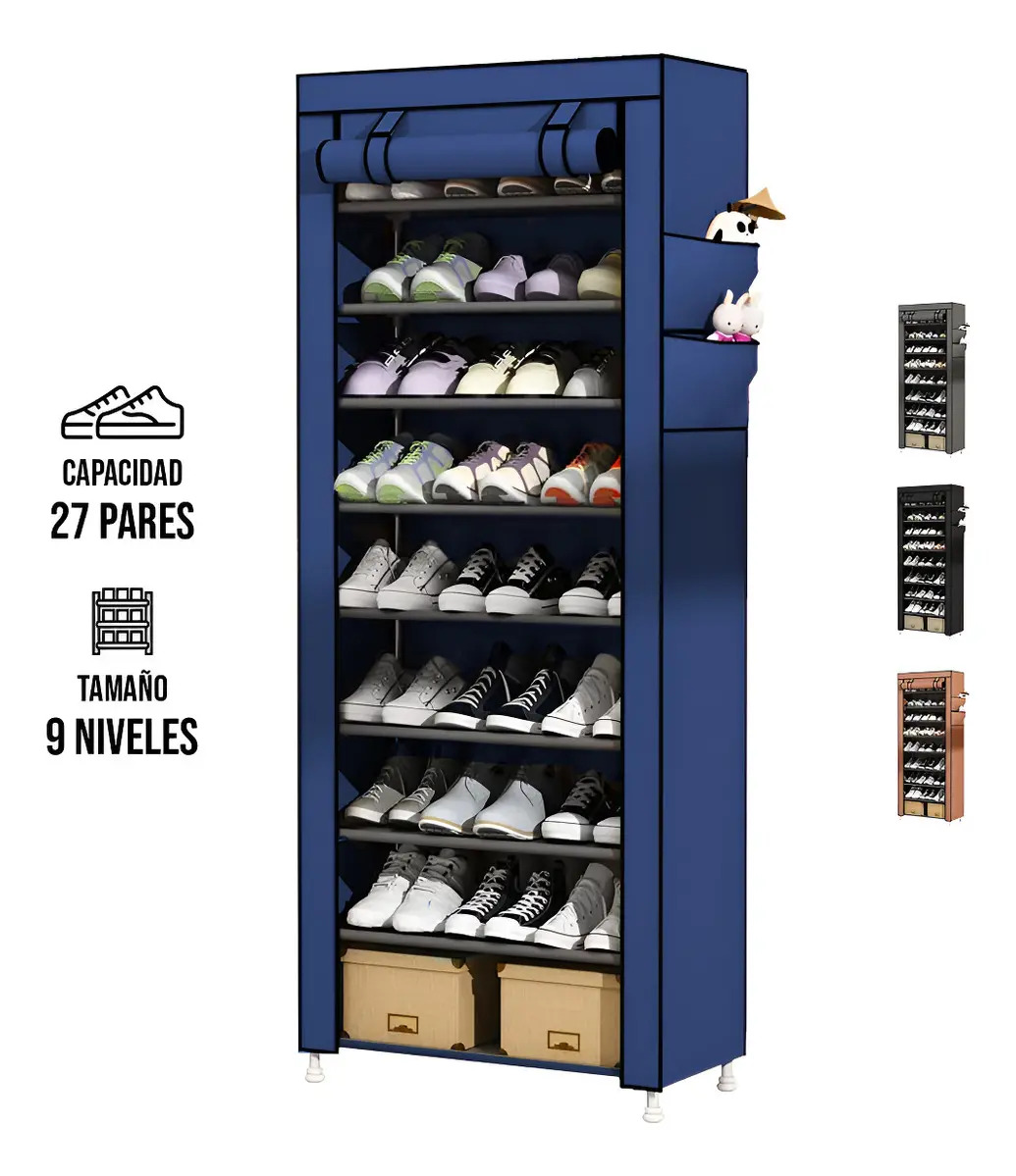 Imagen de Mueble Organizador Zapatero Raganet Azul