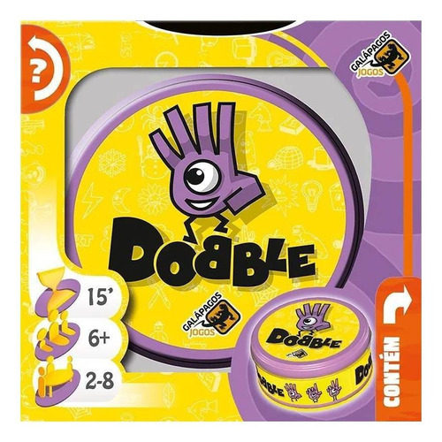 Jogo de mesa Dobble Galápagos Jogos DOB001