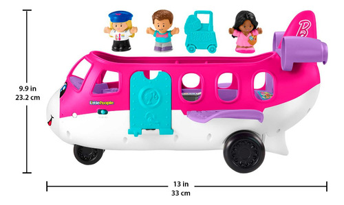 Fisher-price Little People Set Avión De Los Sueños Barbie