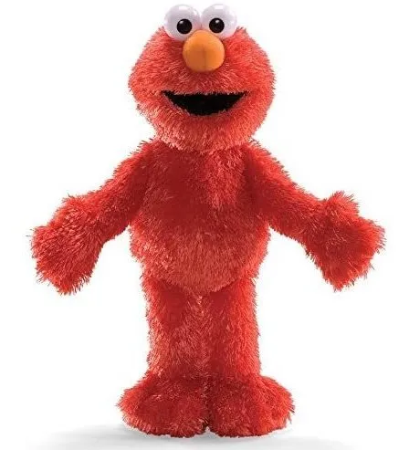 Peluche rojo 2024 barrio sesamo