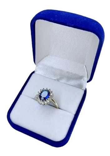 Anillo Lady Di Princesa Katte Con Estuche Reina Corona Amor