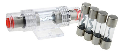 Carro Áudio Estéreo 4/8 Gauge Wire Agu Fuse Holder Peças