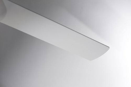 Ventilador 3 Aspas Luz Led 3 Tonos 6 Velocidades 30w Estructura Blanco Aspas Blanco Diámetro 1.32 M Material De Las Aspas Madera