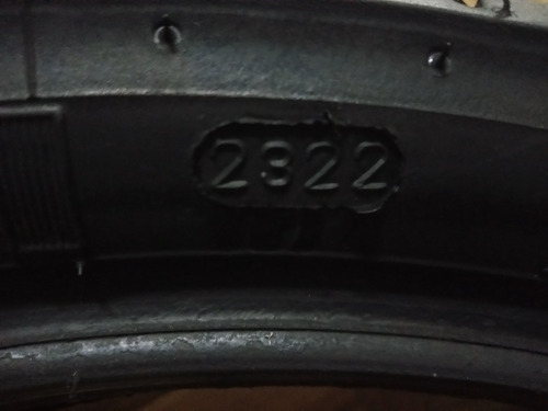 Imagen 2 de 5 de Cubierta Rinaldi 140/70-17 Hb 37 Tubeless 2022