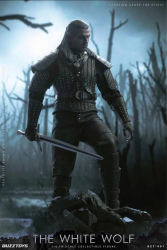 Geralt Rivia 1/6 Witcher Netflix Henry Caviil Hot Buzz Toys