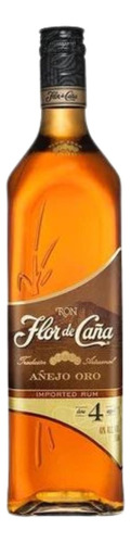 Ron Flor De Caña Gold 4 Años 750 Ml.*