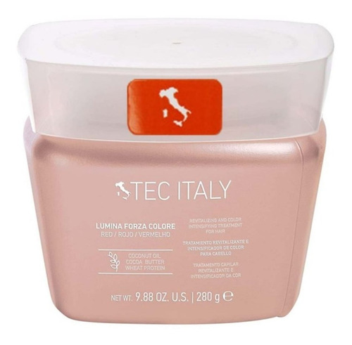 Tratamiento Lumina Forza Tec Italy Color Cobrizo Copper 280g