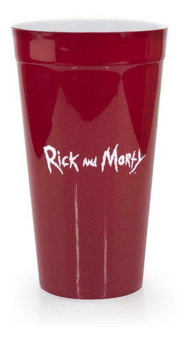 Vaso - Rick & Morty - Rojo - Licencia Oficial